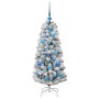 Árbol de Navidad artificial con ramas articuladas 120 cm PVC