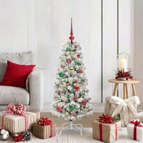 Árbol de Navidad artificial con ramas articuladas 120 cm PVC
