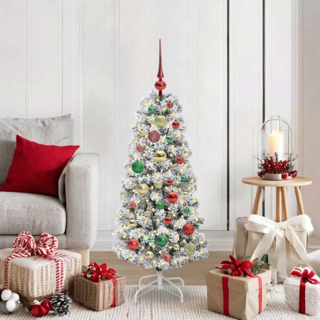 Árbol de Navidad artificial con ramas articuladas 120 cm PVC