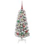 Árbol de Navidad artificial con ramas articuladas 120 cm PVC