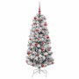 Árbol de Navidad artificial con ramas articuladas 150 cm PVC