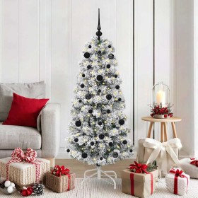 Árbol de Navidad artificial con ramas articuladas 150 cm PVC