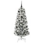Árbol de Navidad artificial con ramas articuladas 150 cm PVC