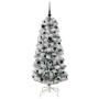Árbol de Navidad artificial con ramas articuladas 150 cm PVC