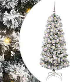Árbol de Navidad artificial con ramas articuladas 150 cm PVC
