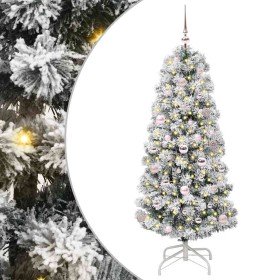 Árbol de Navidad artificial con ramas articuladas 150 cm PVC