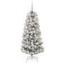 Árbol de Navidad artificial con ramas articuladas 150 cm PVC