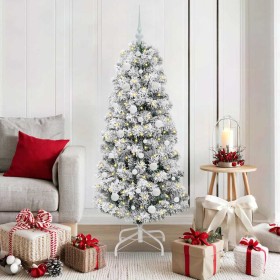 Árbol de Navidad artificial con ramas articuladas 150 cm PVC