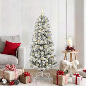 Árbol de Navidad artificial con ramas articuladas 150 cm PVC