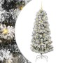 Árbol de Navidad artificial con ramas articuladas 150 cm PVC