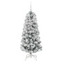 Árbol de Navidad artificial con ramas articuladas 150 cm PVC