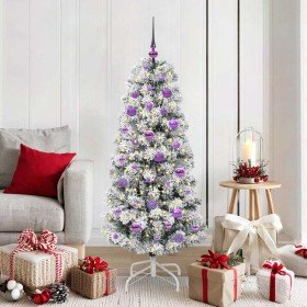 Árbol de Navidad artificial con ramas articuladas 150 cm PVC