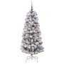 Árbol de Navidad artificial con ramas articuladas 150 cm PVC
