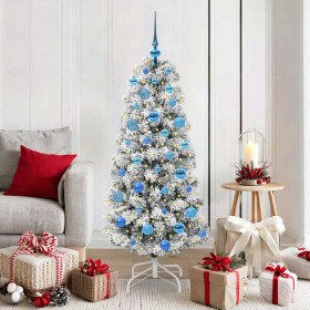 Árbol de Navidad artificial con ramas articuladas 150 cm PVC