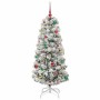 Árbol de Navidad artificial con ramas articuladas 150 cm PVC