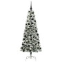 Árbol de Navidad artificial con ramas articuladas 180 cm PVC