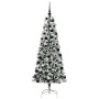 Árbol de Navidad artificial con ramas articuladas 180 cm PVC
