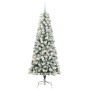 Árbol de Navidad artificial con ramas articuladas 180 cm PVC
