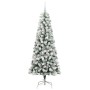 Árbol de Navidad artificial con ramas articuladas 180 cm PVC