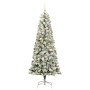 Árbol de Navidad artificial con ramas articuladas 180 cm PVC
