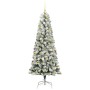 Árbol de Navidad artificial con ramas articuladas 180 cm PVC