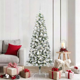 Árbol de Navidad artificial con ramas articuladas 180 cm PVC