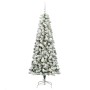 Árbol de Navidad artificial con ramas articuladas 180 cm PVC