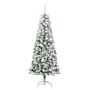 Árbol de Navidad artificial con ramas articuladas 180 cm PVC