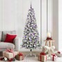 Árbol de Navidad artificial con ramas articuladas 180 cm PVC