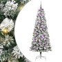 Árbol de Navidad artificial con ramas articuladas 180 cm PVC
