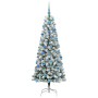 Árbol de Navidad artificial con ramas articuladas 180 cm PVC