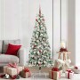 Árbol de Navidad artificial con ramas articuladas 180 cm PVC