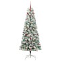 Árbol de Navidad artificial con ramas articuladas 180 cm PVC