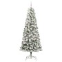 Árbol de Navidad artificial con ramas articuladas 210 cm PVC