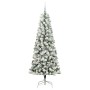 Árbol de Navidad artificial con ramas articuladas 210 cm PVC