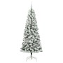 Árbol de Navidad artificial con ramas articuladas 210 cm PVC