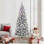 Árbol de Navidad artificial con ramas articuladas 210 cm PVC