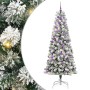 Árbol de Navidad artificial con ramas articuladas 210 cm PVC