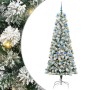 Árbol de Navidad artificial con ramas articuladas 210 cm PVC