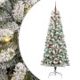 Árbol de Navidad artificial con ramas articuladas 210 cm PVC
