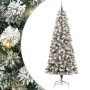 Árbol de Navidad artificial con ramas articuladas 240 cm PVC