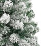 Árbol de Navidad artificial con ramas articuladas 240 cm PVC