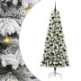 Árbol de Navidad artificial con ramas articuladas 240 cm PVC