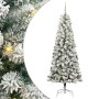 Árbol de Navidad artificial con ramas articuladas 240 cm PVC