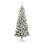 Árbol de Navidad artificial con ramas articuladas 240 cm PVC