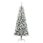 Árbol de Navidad artificial con ramas articuladas 240 cm PVC
