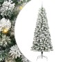 Árbol de Navidad artificial con ramas articuladas 240 cm PVC