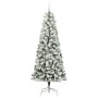Árbol de Navidad artificial con ramas articuladas 240 cm PVC