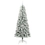 Árbol de Navidad artificial con ramas articuladas 240 cm PVC