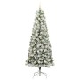 Árbol de Navidad artificial con ramas articuladas 240 cm PVC